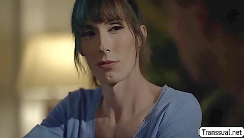 Transvestite girl fucked in her anal hole in hot sex