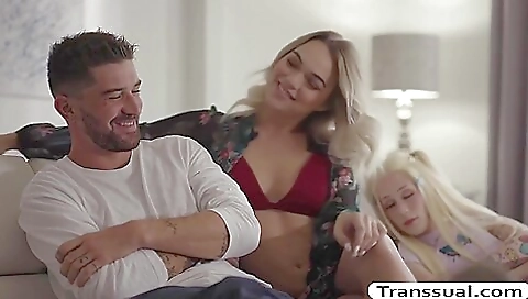 Blonde with a thick ass gets her ass fucked deep and hard