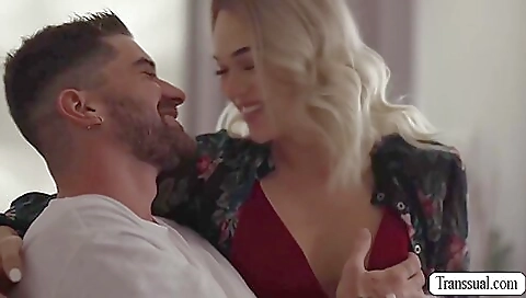 Horny stepsister lets her stepbrother fuck her deepthroat and ass