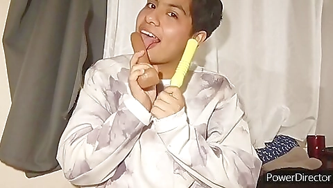 Big black toys in my ass and I am masturbating in my ass